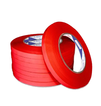 Red sealing bag tape - PE